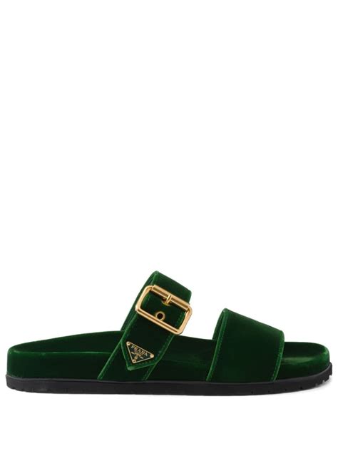 prada pink cartoon velvet slides|Prada Livermore.